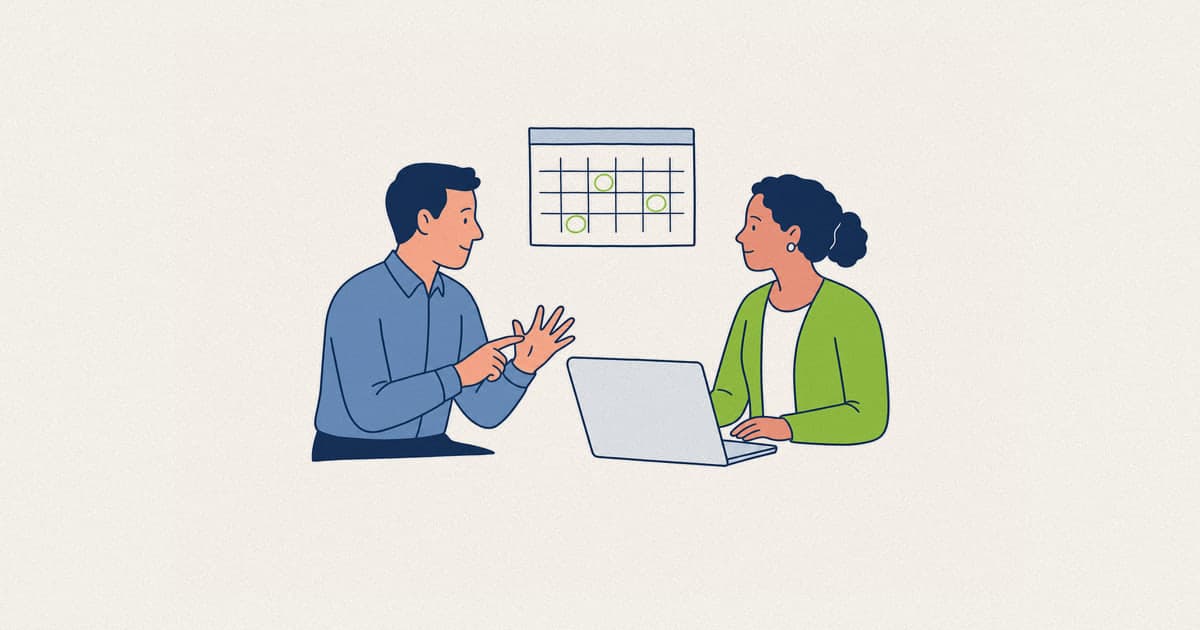 A manager and payroll lead working through Quebec employment standards together