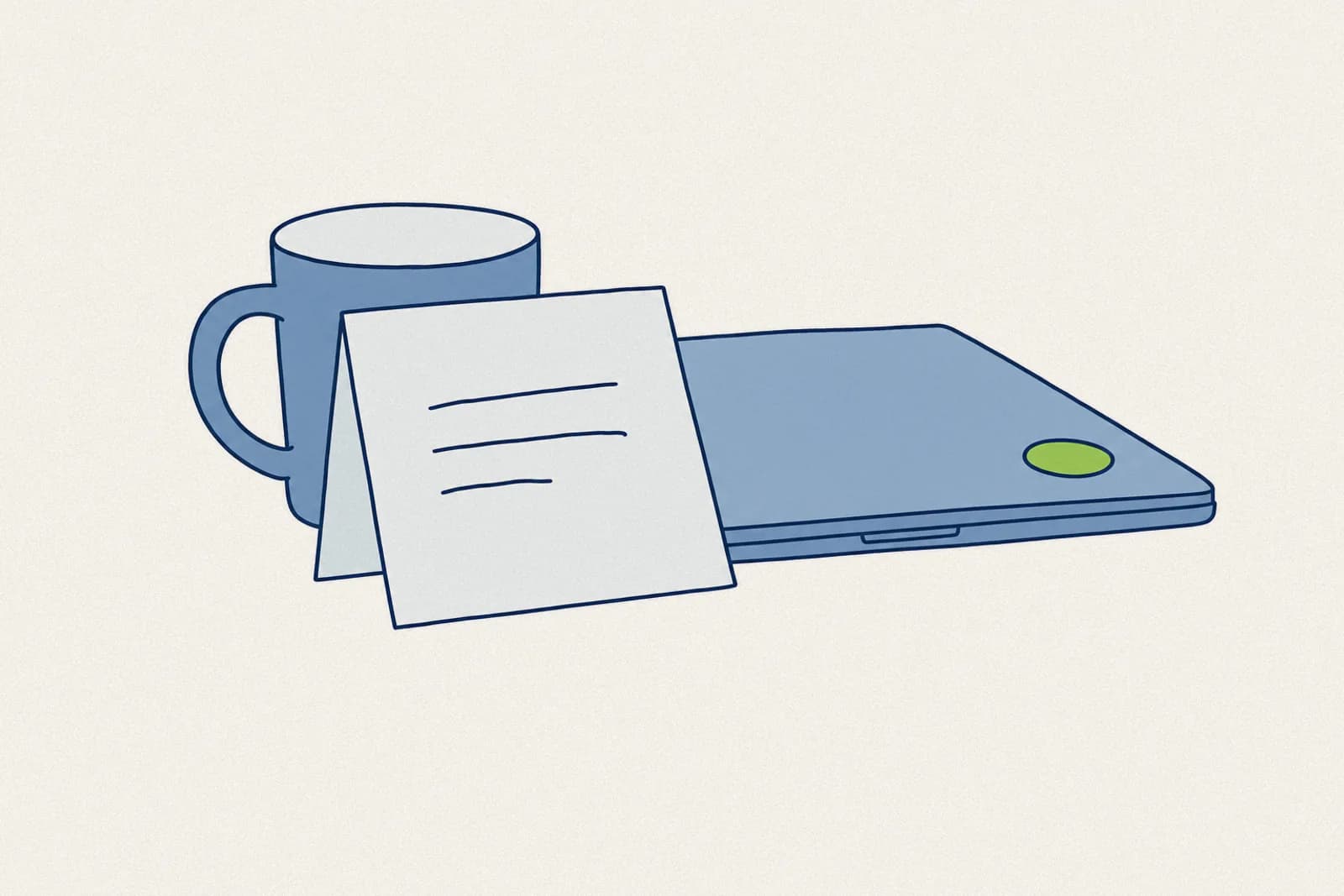A handwritten note left on a desk, the employee recognition idea that costs nothing